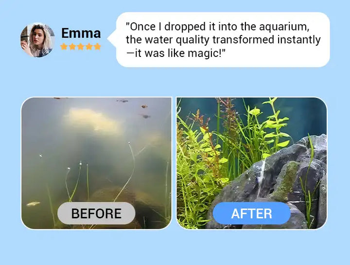 Aquarium Water Purification Tablets – Fast-Acting Fish Tank Clarifier Eco-Friendly 2026