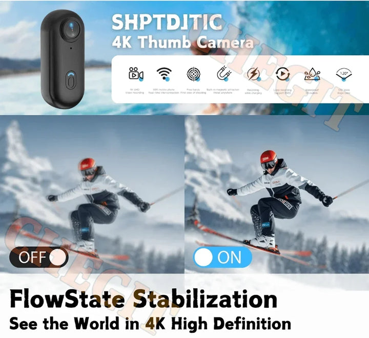 Action Camera Mini 4K 1080P Helmet And Bike Mount WiFi Full HD Sports Cam Summer 2026 Gear For Action Sports