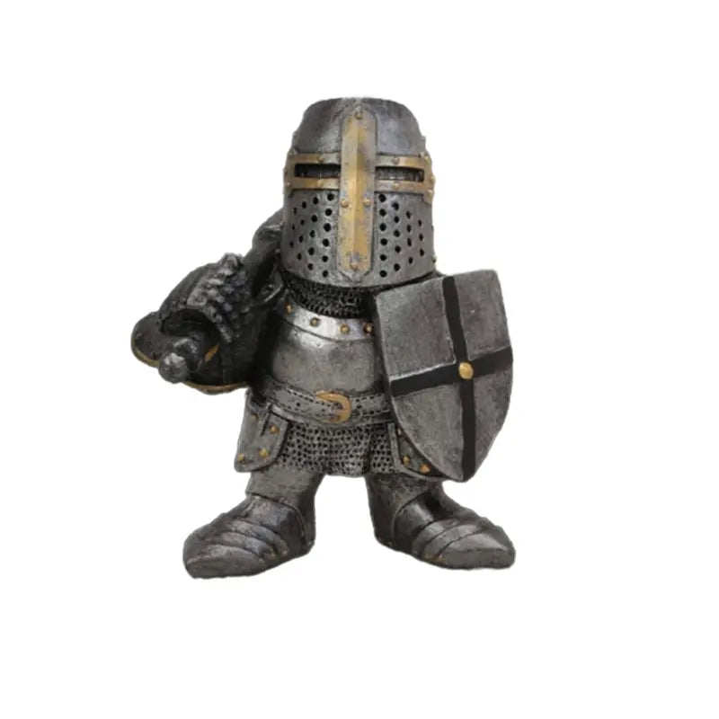 Knight Garden Statue Set Medieval Garden Decor Gnomes Collection Autumn 2026 Trend