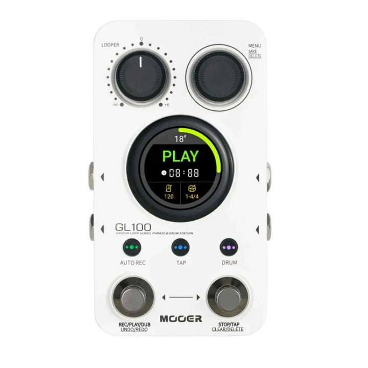 Guitar Pedals 1.3 Inch Touchscreen Drum Machine Auto Record Time Stretch Loop Effects Fall 2026 Gear