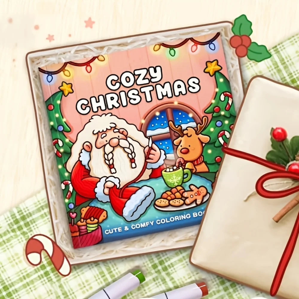 Christmas colouring Book For Kids - Mindful Fun, Family Bonding Holiday Gift 2025