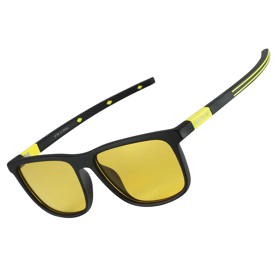 Polarized Sunglasses Square Frame Night Vision Driving Outdoor Sports Lightweight Comfort 100 Percent UV Fall 2025