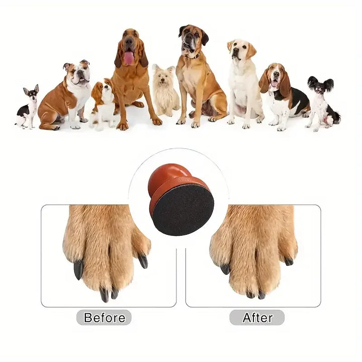 Wooden Dog Nail Scratching Board – Manual Pet Claw File Grinding Care Tool for Puppy Outdoor Indoor 2026