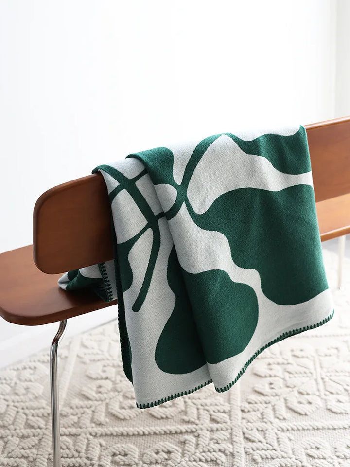 Jacquard Imitation Cashmere Throw Blanket – Soft Luxury Sofa Bedspread Nordic Geometric Shawl Home Decor 2026