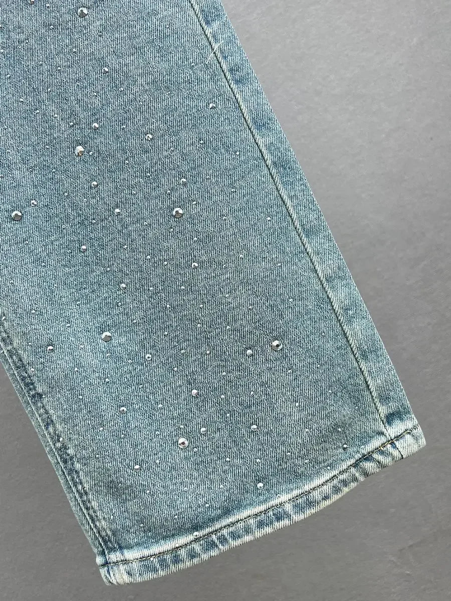 Loose Fit Casual Pants for Women in Blue, Breathable Cotton Polyester, Everyday Comfort Trousers