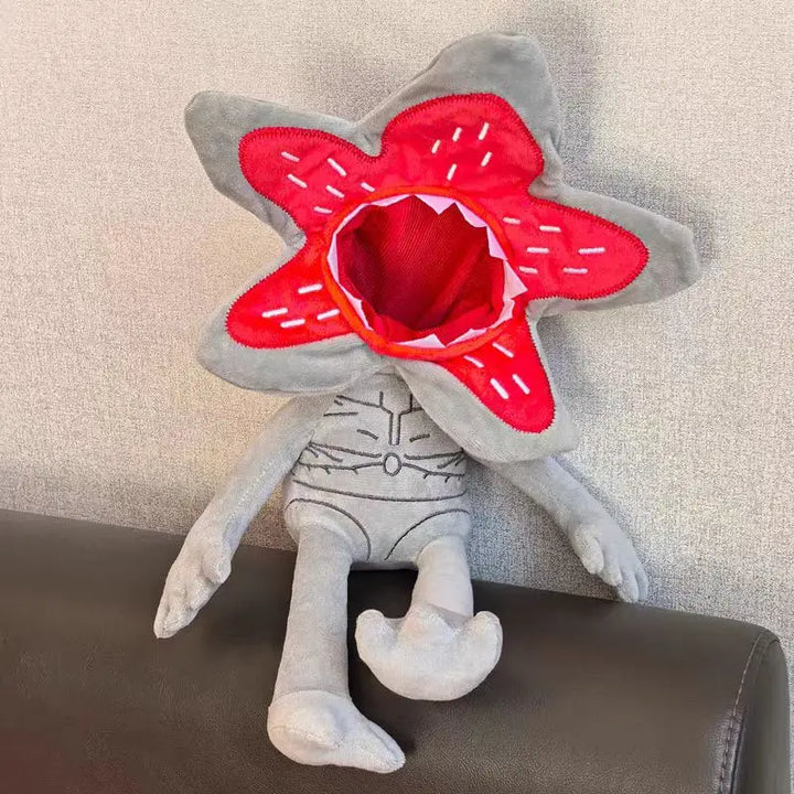 Demogorgon Plush Toy grey Soft Monster Doll Halloween 2026 Gift Gift-Ready For Kids