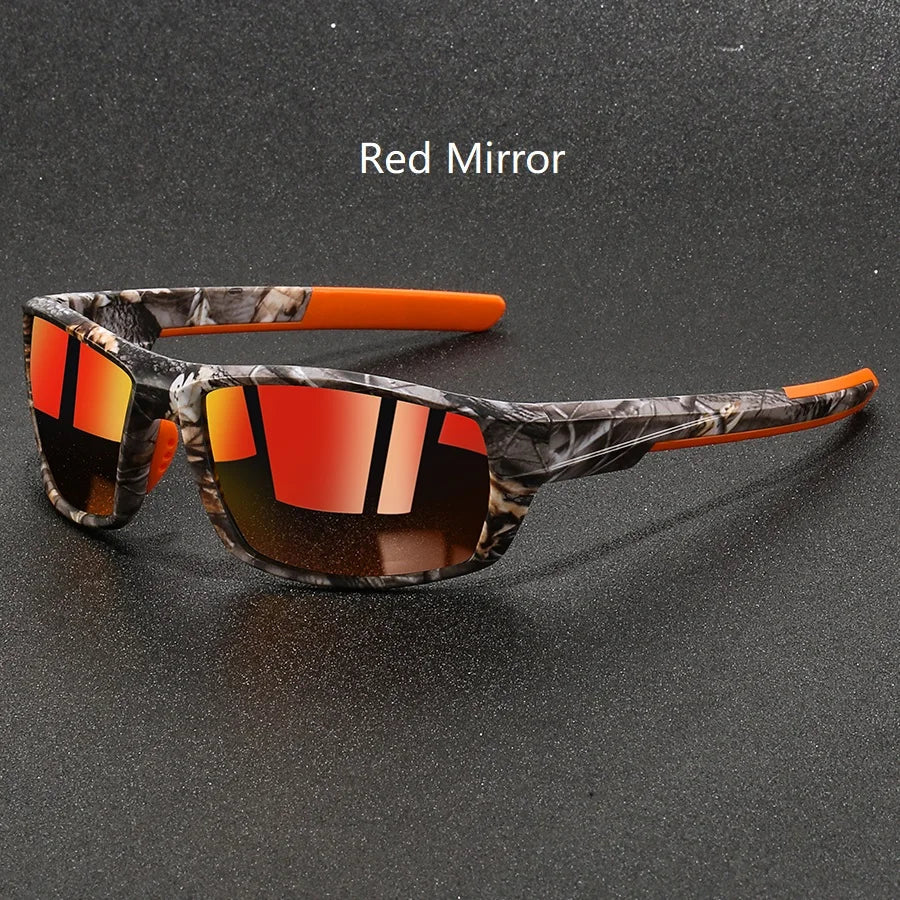 Sunglasses Sport Style Vintage Pattern Eyewear Driving Fishing Cycling Mountaineering Includes Case Summer 2026