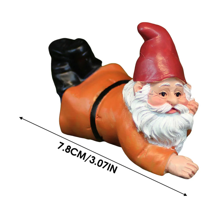 Resin Garden Statue Gnome Ornament For Yard Patio Lawn Decor Outdoor Holiday Decoration