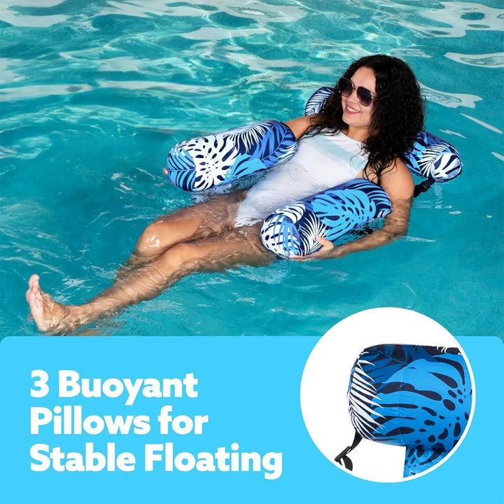 Inflatable Pool Float Hammock Chair Water Lounge Bed Summer 2026 Adults