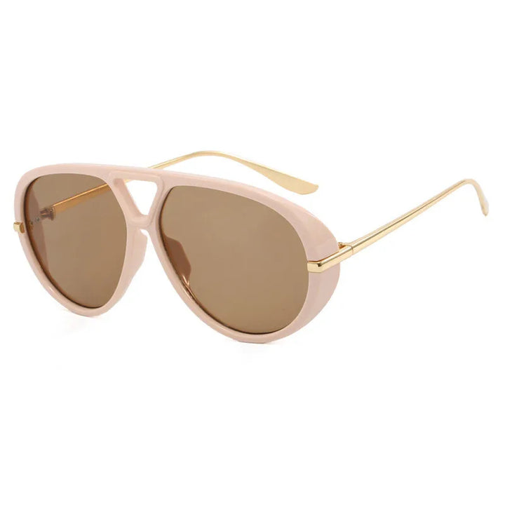Oversized Sunglasses Vintage Luxury Frame Summer 2026 Trend CE Certified Gift Idea