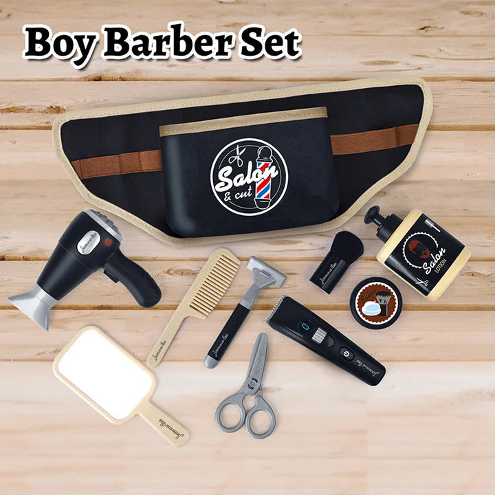Kids Hair Styling Set - Pretend Hair Salon Kit For Dress Up Play, Birthday Gift, Back To School 2025
