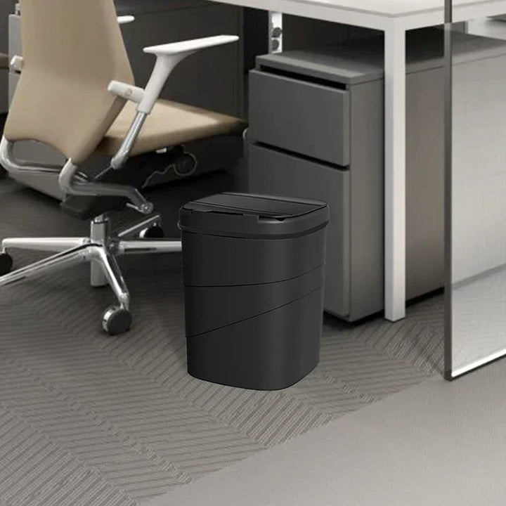 Touchless Sensor Trash Can Battery Powered Hygienic Home
