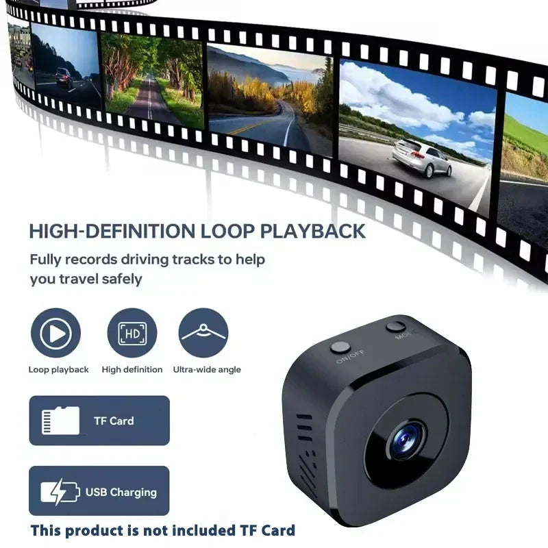 Mini Security Camera Wireless WiFi Surveillance Two Way Audio Motion Detection Infrared Night Vision 1080P Fall 2025