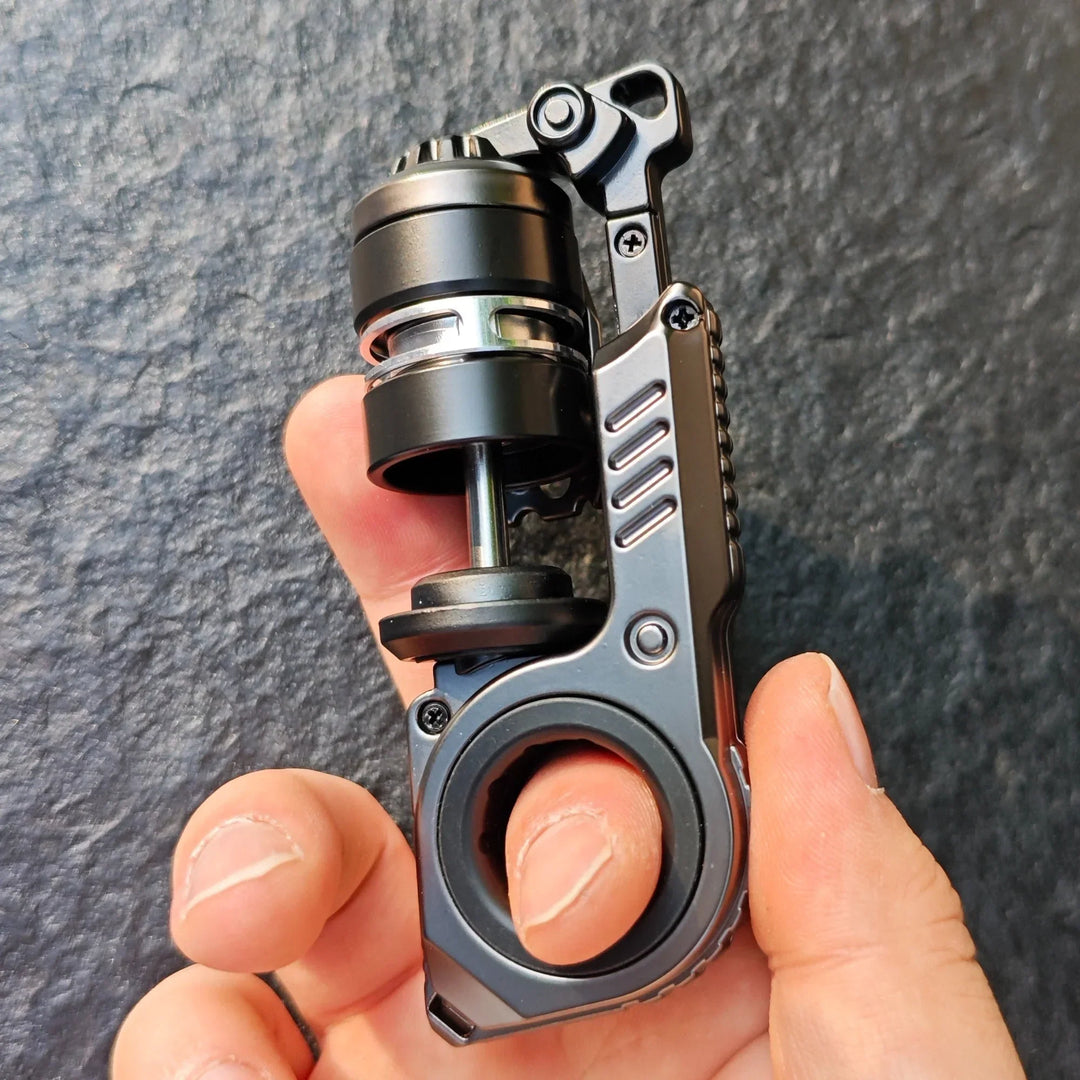 EDC Metal Fidget Slider Set – Tuning Fork Magnetic Ratchet Cybercore Desk Stress Relief Toy 2026