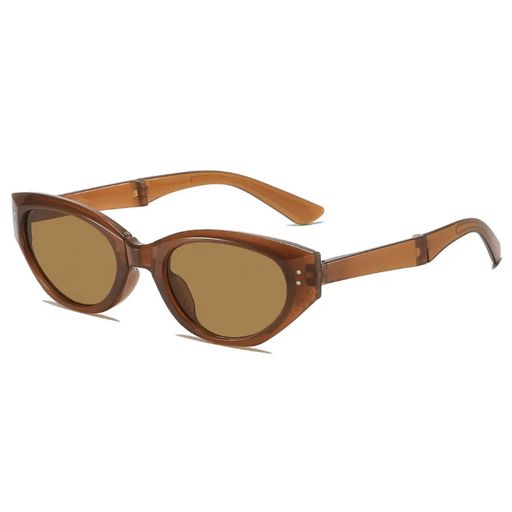 Circular Sunglasses Unisex Foldable Round Eyewear, TikTok Viral Fall 2026 Trendy Accessory