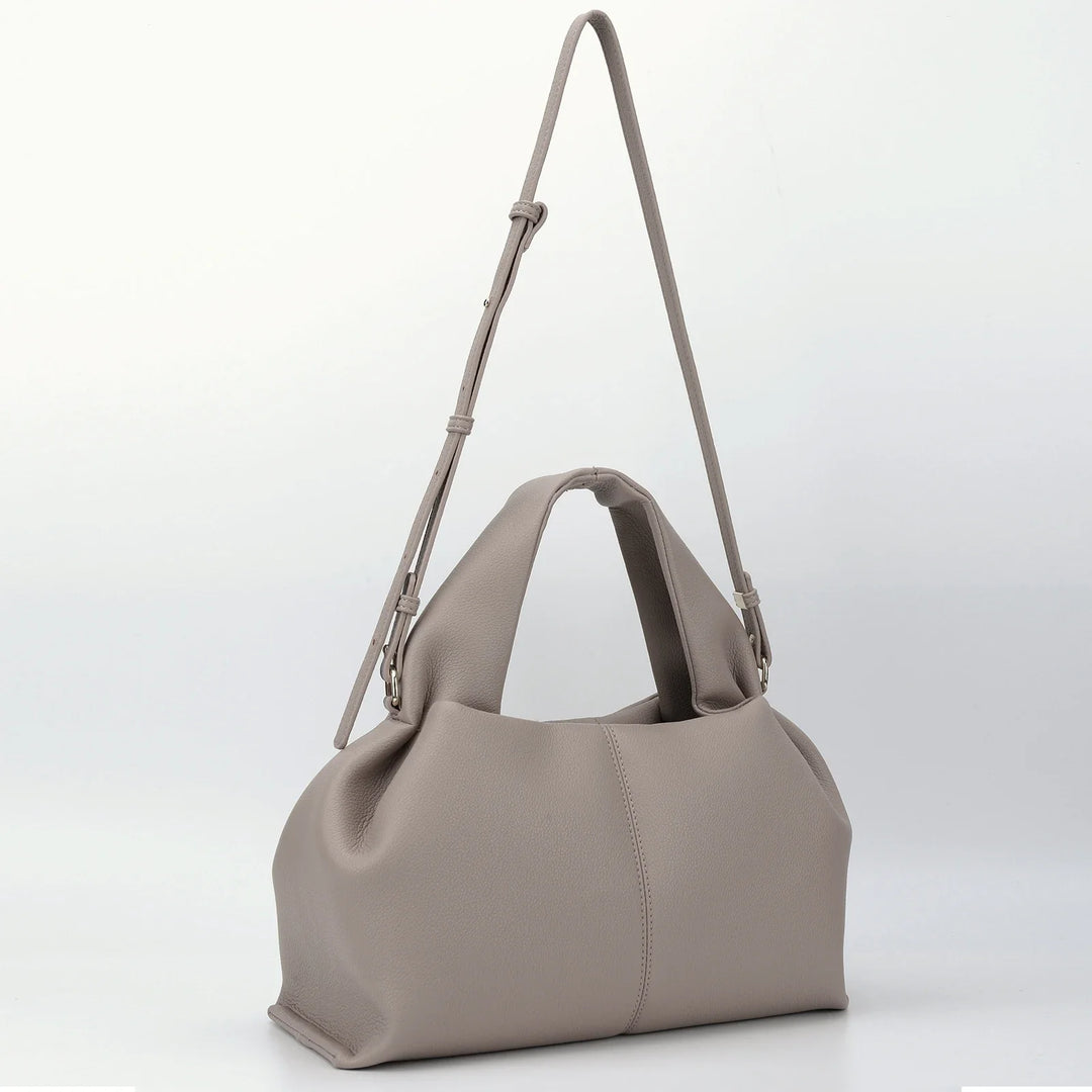 Fashion Clouds Shoulder Bag PU Leather Retro Crossbody Bag for Ladies, Perfect Lunchbox Tote