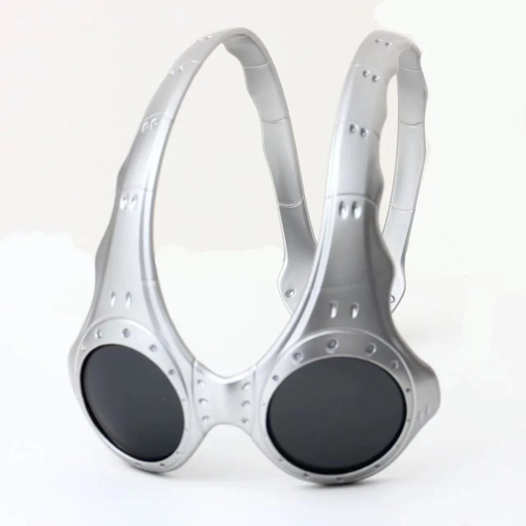 Sunglasses Metal Frame Oversized Round Lens Eyewear For Outdoor Cycling TikTok Viral Retro 2026