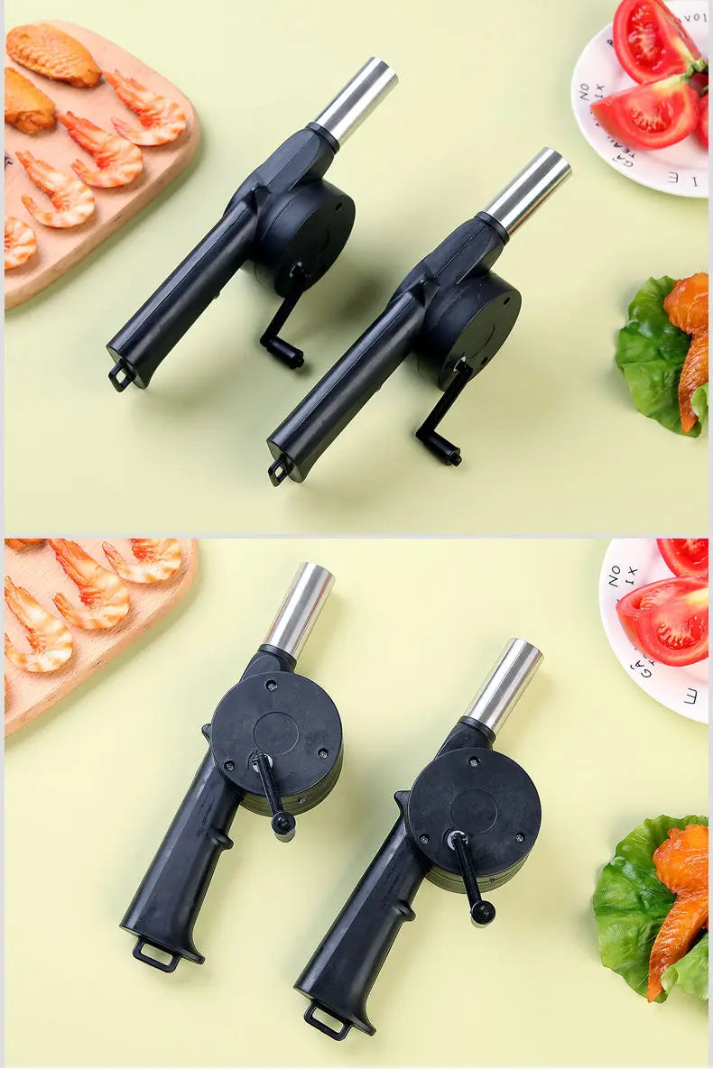 Portable Handheld BBQ Blower Compact Outdoor Barbecue Fan – Lightweight Camping 2026