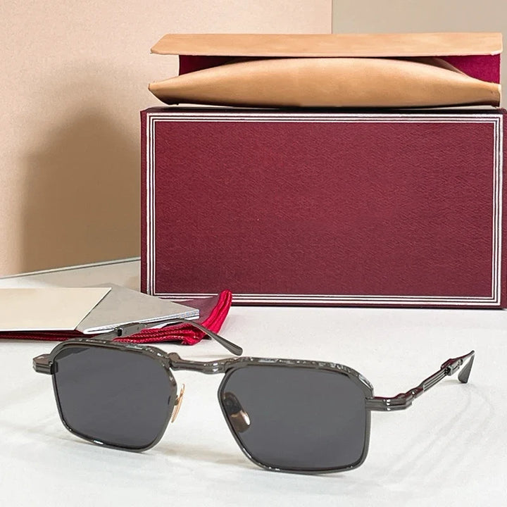 Foldable Sunglasses Square Frame UV400 Lenses Lightweight Eyewear Summer 2026 Trend