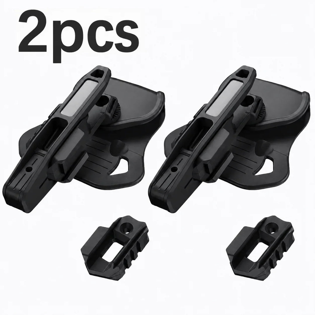 Nylon Pistol Belt Holster - Universal Fit for Double Stack 9mm Handguns, Airsoft and Outdoor Carry