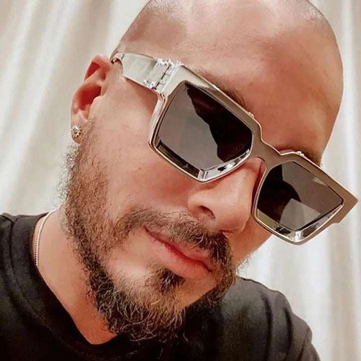 Sunglasses Black Retro Square Shades Luxury Fashion Eyewear Fall 2026 Trend Gift Idea