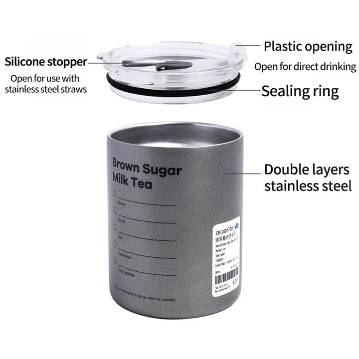 Insulated Water Bottle - Leak-Proof Drinkware Back to School 2026 Keeps Drinks Cold or Hot
