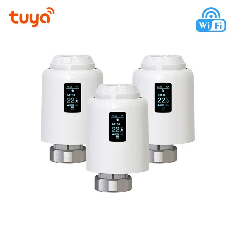 Smart Thermostatic Radiator Valve WiFi Radiator Thermostat Fall 2025 Smart Home Voice Assistant Ready