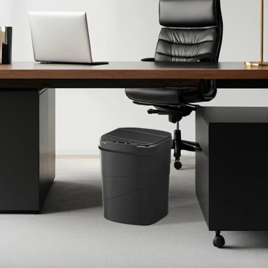 Touchless Sensor Trash Can Battery Powered Hygienic Home