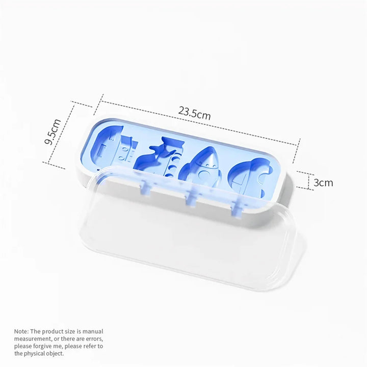 Reusable Silicone Ice Cream Mold and Ice Pop Maker - Food Grade, Non-Stick, Easy to Clean, Temperature Resistant