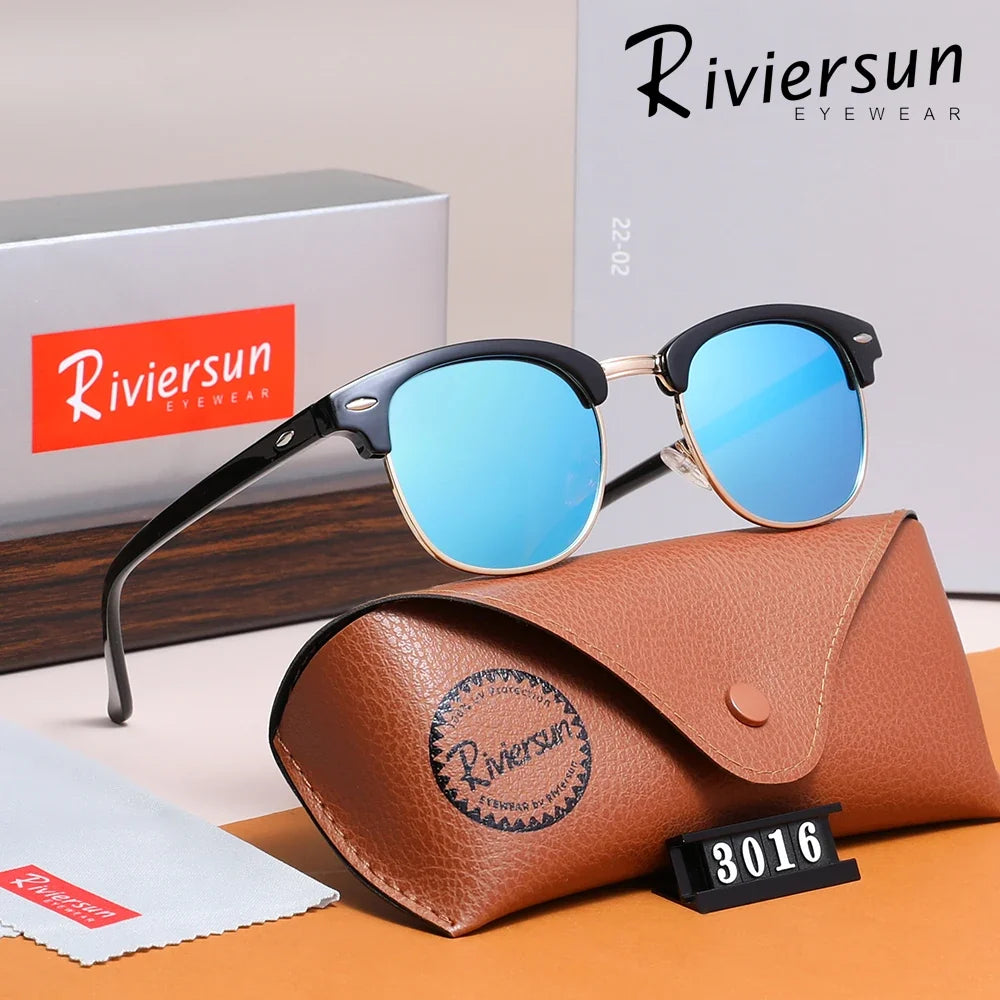 Sunglasses UV400 Polarized Square Frame – Unisex Outdoor Eyewear, TikTok Viral Fall 2026 Gift
