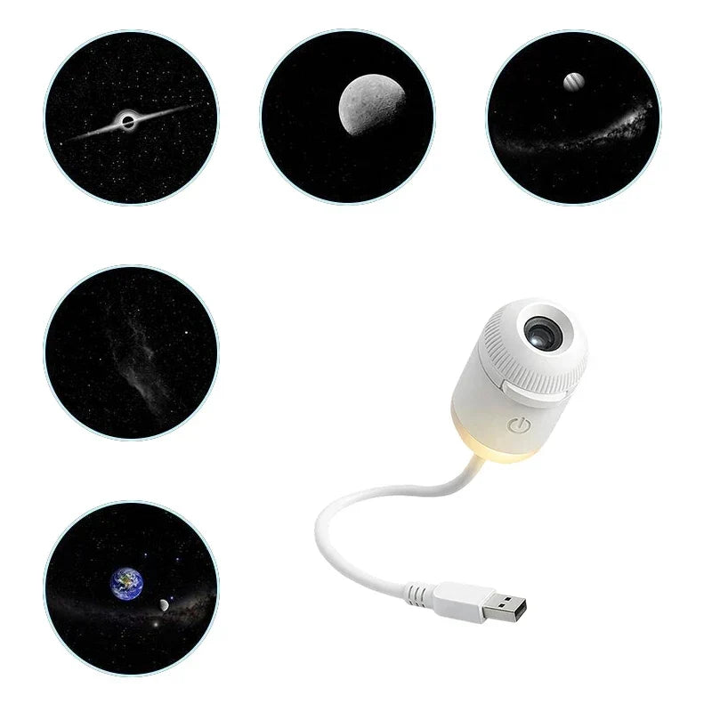 Galaxy Star Projector Night Light 2-in-1 Mood Lamp With Adjustable Brightness Viral Fall 2026 Gift