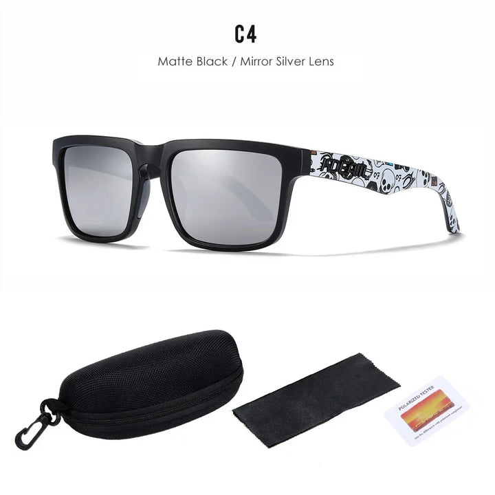 Polarized Sunglasses Unisex Outdoor Eyewear Summer 2026 Trend Mirror Lens Lightweight UV Protection Gift Idea