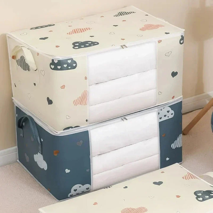 Large Capacity Dustproof Quilt Storage Bag - Home Organizers for Clothes &amp; Bedding