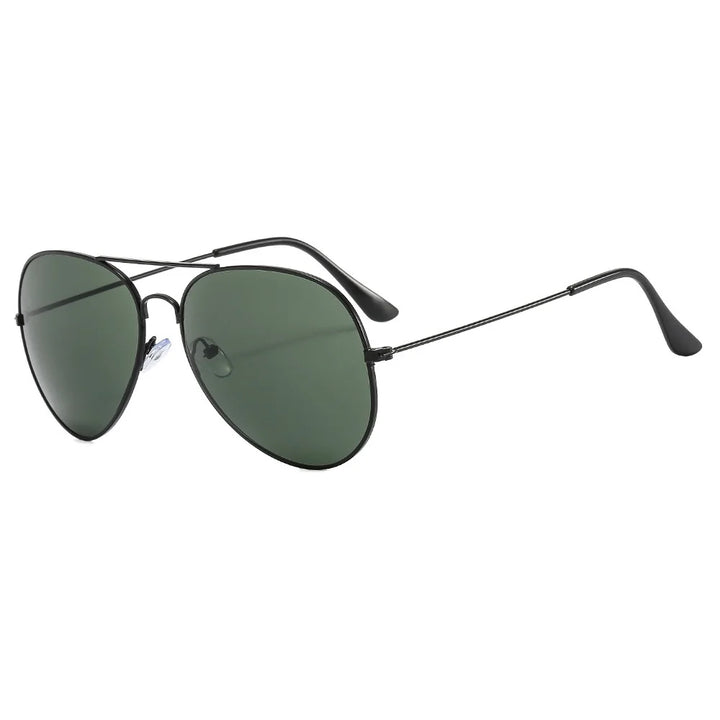 2025 Double Bridge Aviation Sunglasses for Women - UV400 Alloy Frame Mirror Glasses