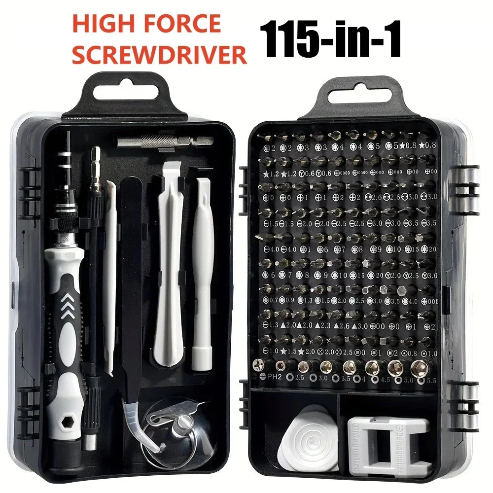 Magnetic Precision Screwdriver Set Insulated 115 in 1 Electronics Repair Kit Back To School 2025 Laptop Phone Repair