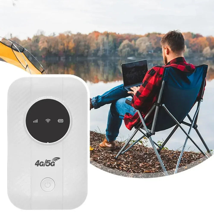 Portable WiFi Router Travel Hotspot High Speed Compatible With 4G/5G SIM Card Required Back to School 2026