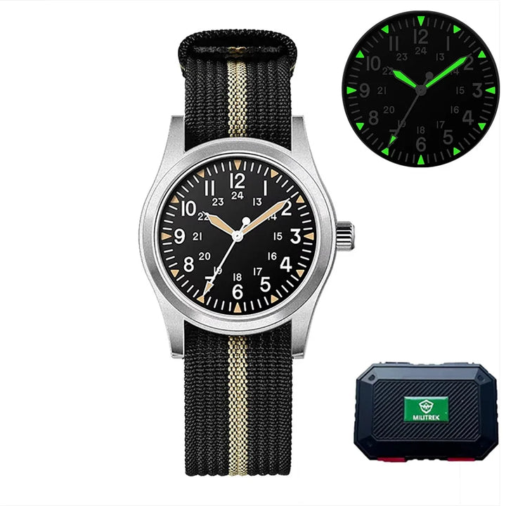 Military Quartz Field Watch 37mm Sapphire Fall 2025