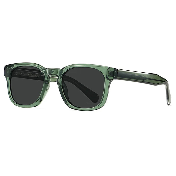 Retro square unisex sunglasses – UV400 gradient lenses, vintage style, travel and beach
