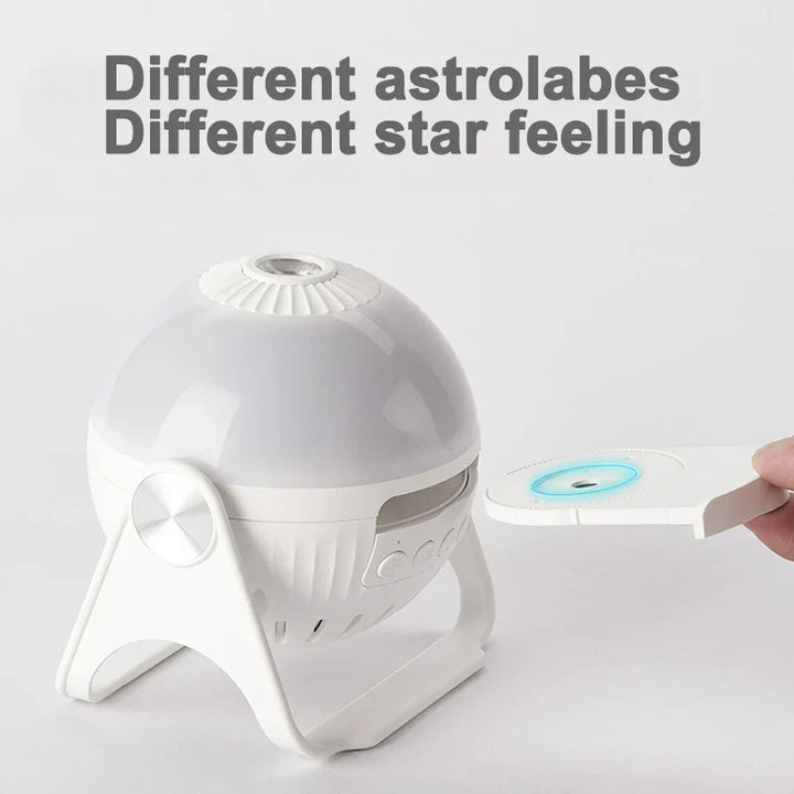 Planetarium Galaxy Night Light Projector - 360° Adjustable Star Sky Lamp for Kids