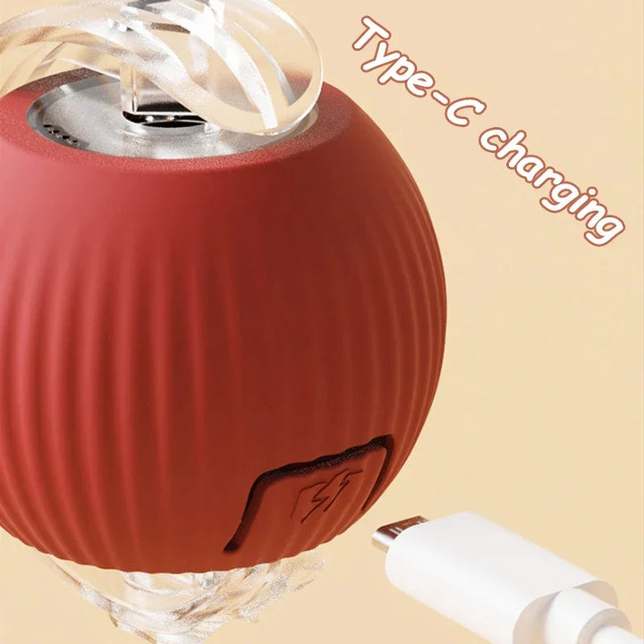 Automatic Rolling Ball Cat Toy - Interactive Mouse Imitation for Cat Training