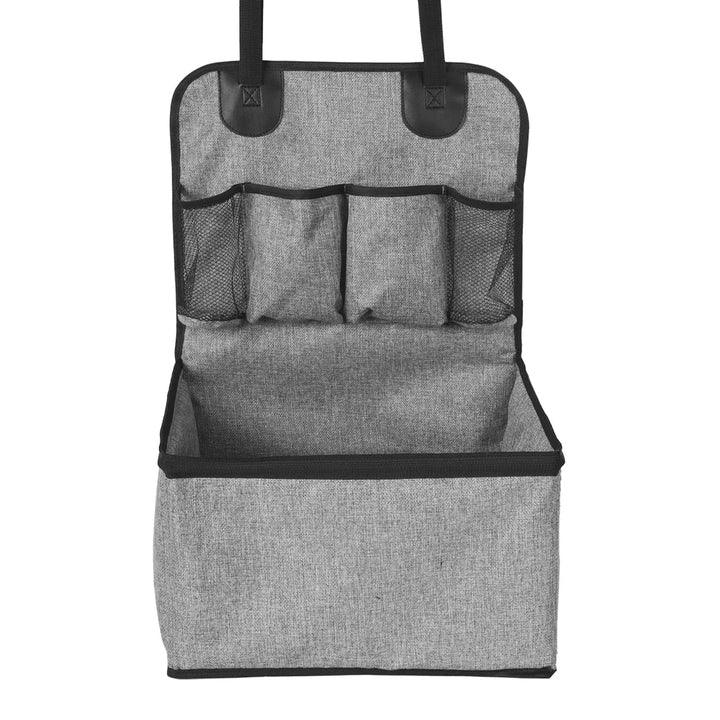 Dog Car Seat - Puppy Booster Seat for Front Seat, Storage Pockets for Small to Medium Dogs