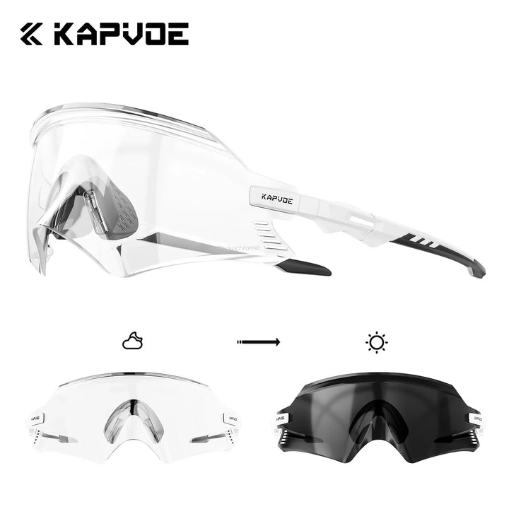 Photochromic Cycling Sunglasses Outdoor Eyewear Fall 2026 Trend UV400 Protection for Roads and Trails