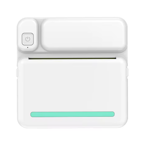 Portable Mini Thermal Label Printer for Android iOS - Inkless Pocket Printer, Home Office Use