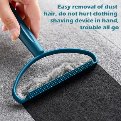 Manual Lint Remover for Home Use - Plastic Metal No Battery Trimmer for Coats Hats