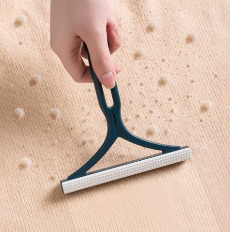 Portable Lint Remover Brush for Pet Hair - Manual Fuzz Fabric Shaver Tool for Clothes and Sofa Cleaning