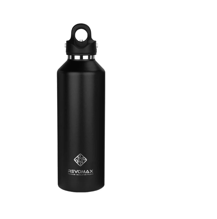 950ml Large Capacity Stainless Steel Thermos Flask Portable Insulated Tumbler No Screw Lid for Travel Outdoors