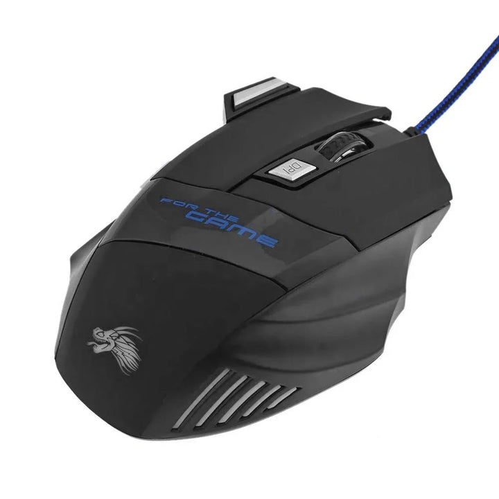 Usb Wired Gaming Mouse 7 Button Backlit Ergonomic Comfort