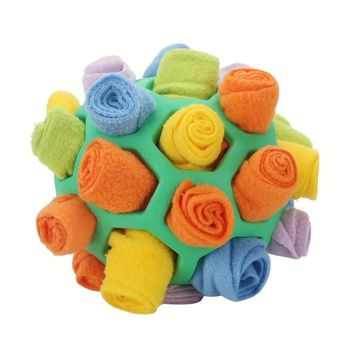 Dog Snuffle Ball Toy – Bite Resistant Rubber Interactive Nose Work Foraging Enrichment Toy for Dogs 2026