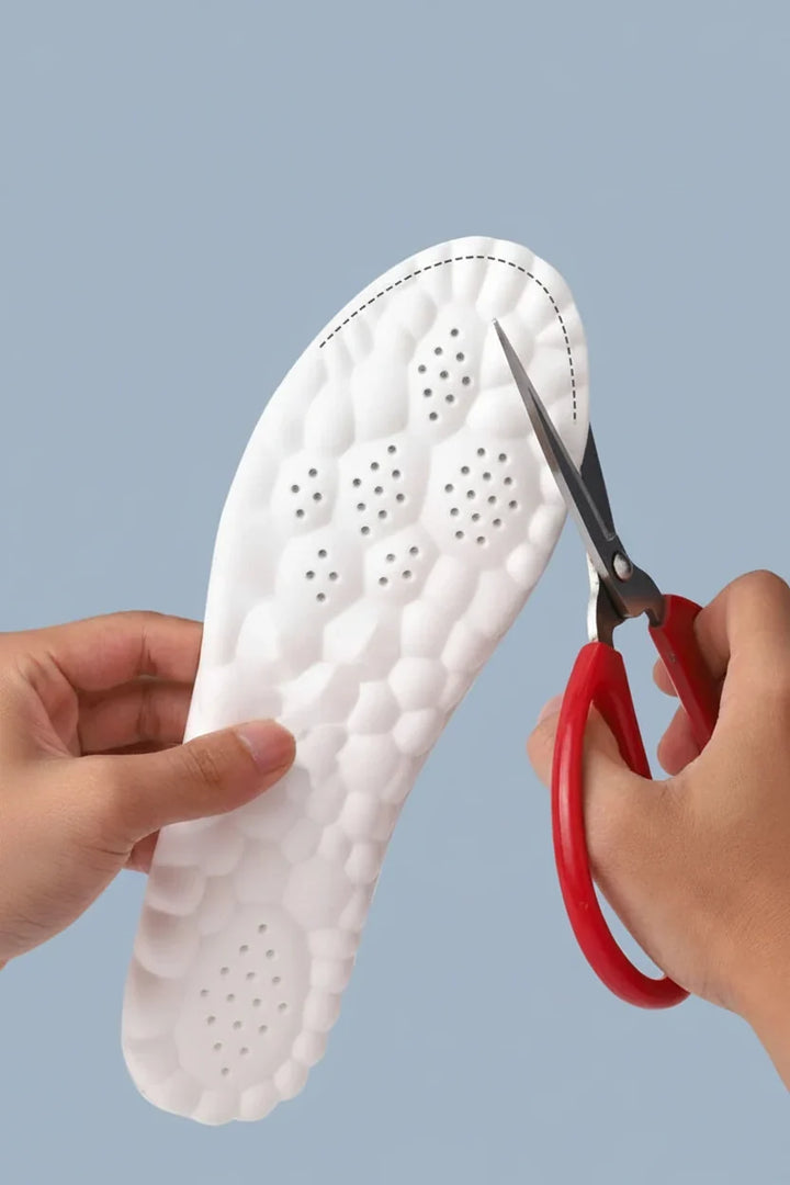 Sport Latex Insoles with Arch Support – Breathable Cushion Plantar Fascia Insole