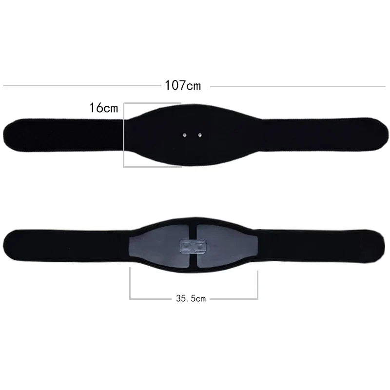 EMS Abdominal Trainer Slimming Belt – Muscle Stimulator Vibration Toning Waist Massager for Men Women 2026